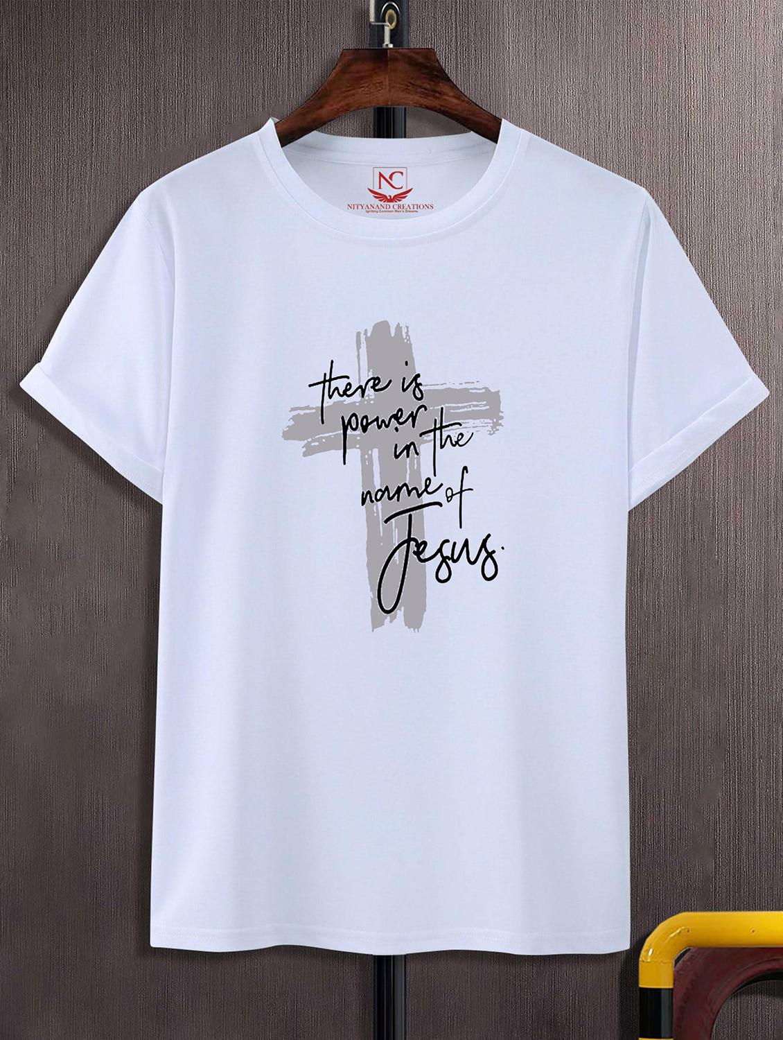 unisex white graphic printed t-shirt - 20825022 -  Zoom Image - 0