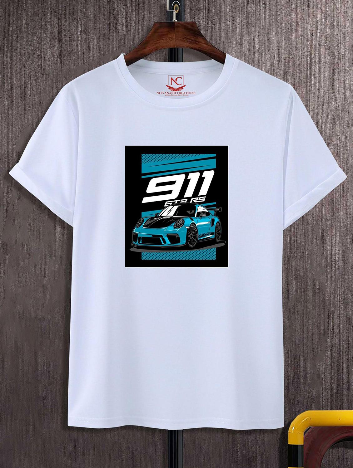 unisex white graphic printed t-shirt - 20825030 - Zoom Image - 0