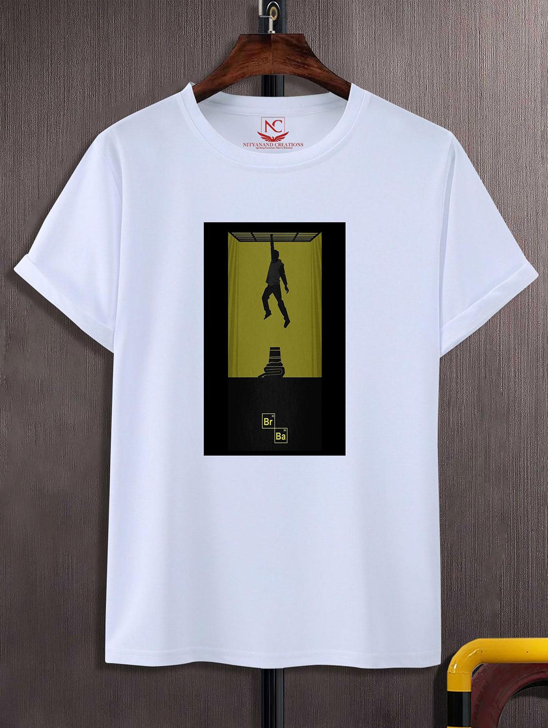 unisex white graphic printed t-shirt - 20825040 - Zoom Image - 0