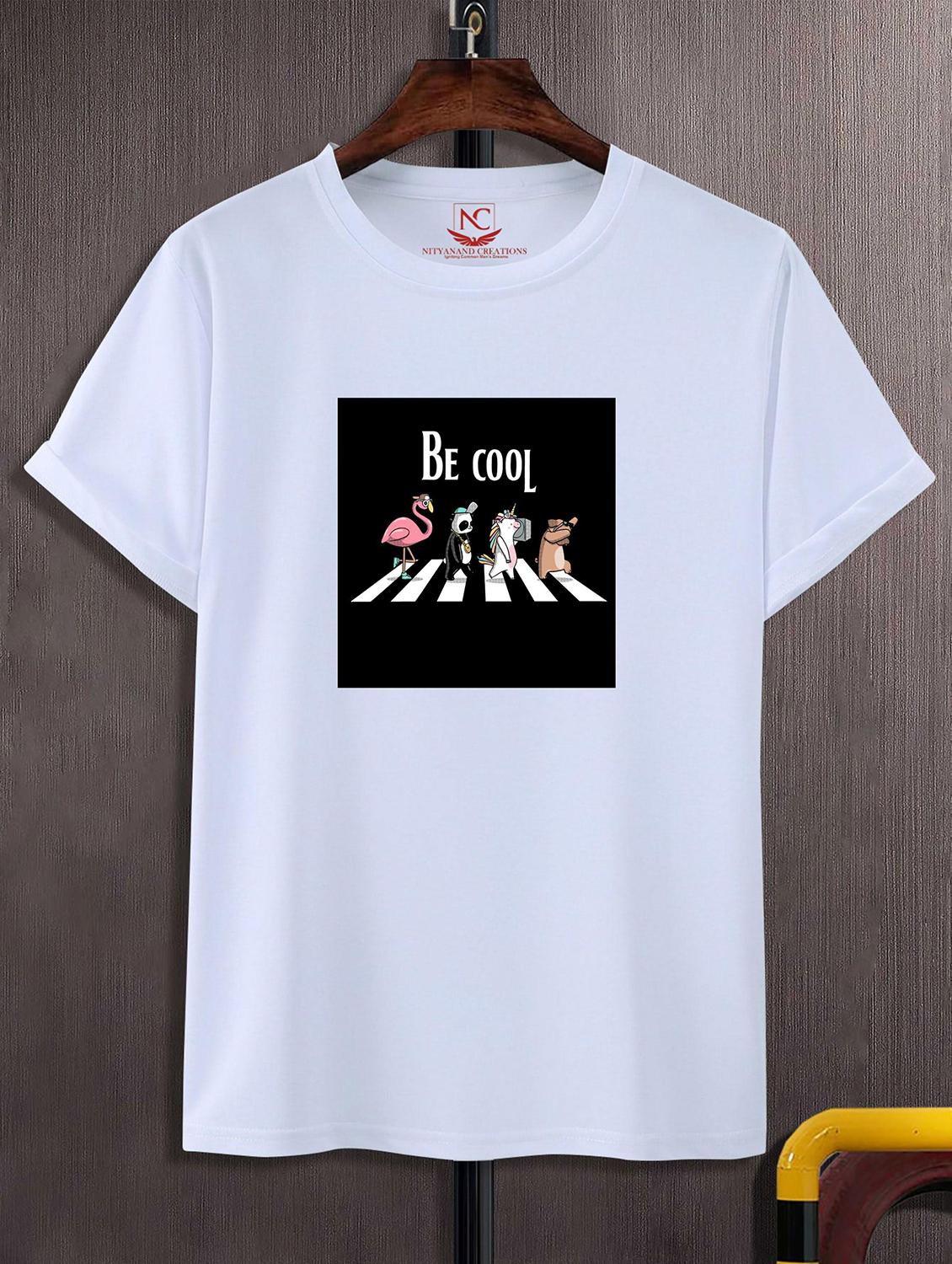 unisex white graphic printed t-shirt - 20825053 - Zoom Image - 0