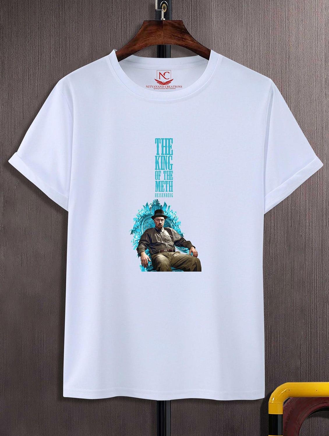 unisex white graphic printed t-shirt - 20825057 - Zoom Image - 0