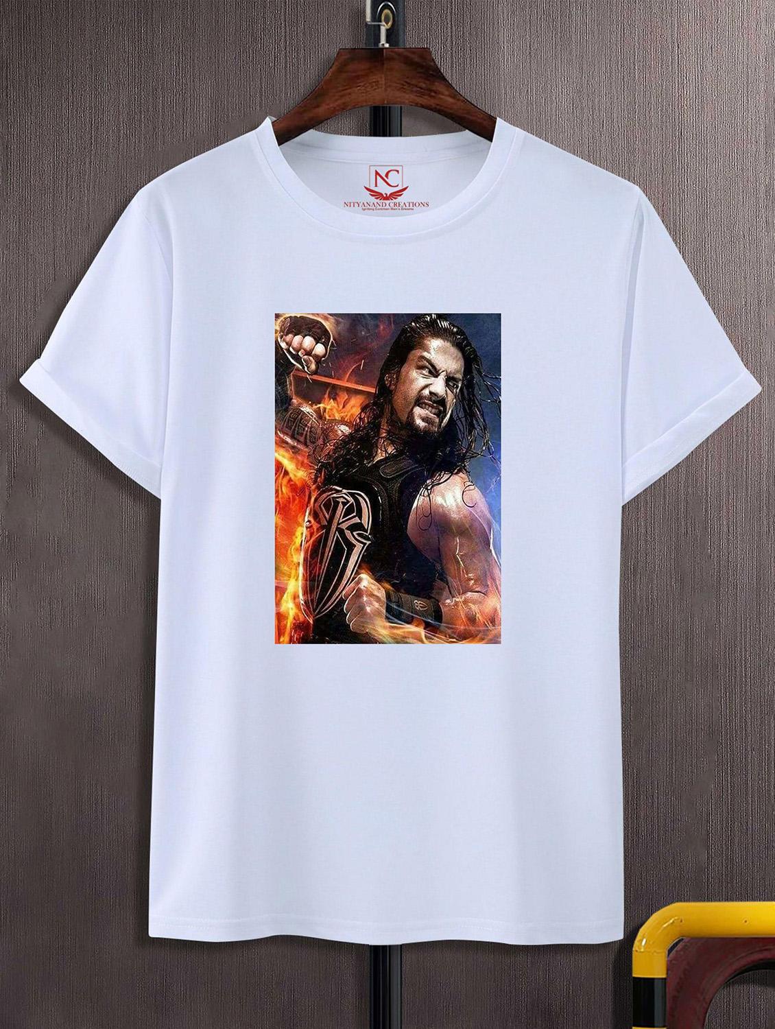unisex white graphic printed t-shirt - 20825111 -  Zoom Image - 0