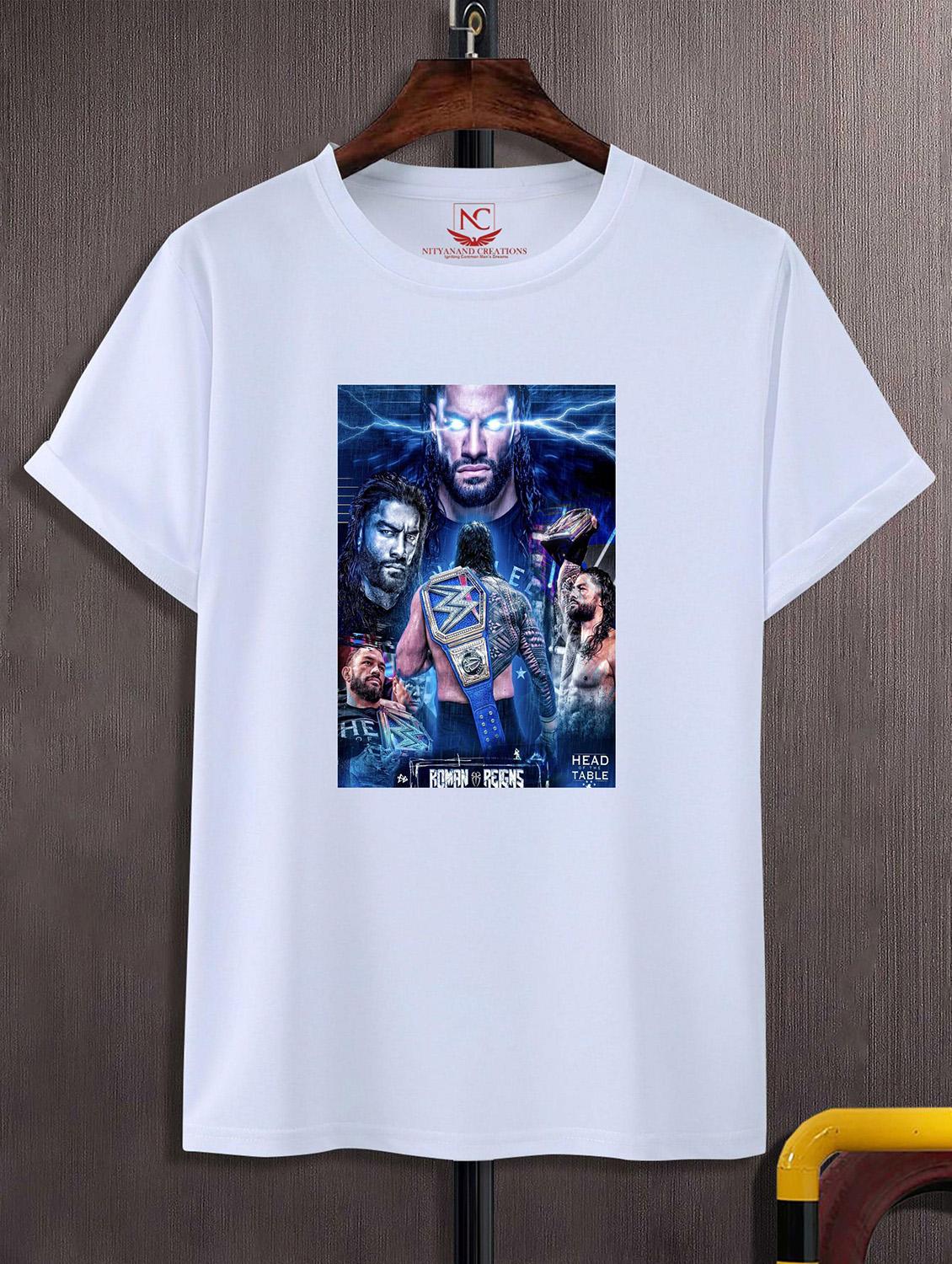 unisex white graphic printed t-shirt - 20825114 - Zoom Image - 0
