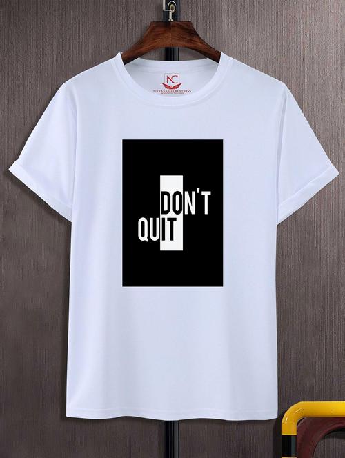 unisex white graphic printed t-shirt - 20825124 -  Standard Image - 0