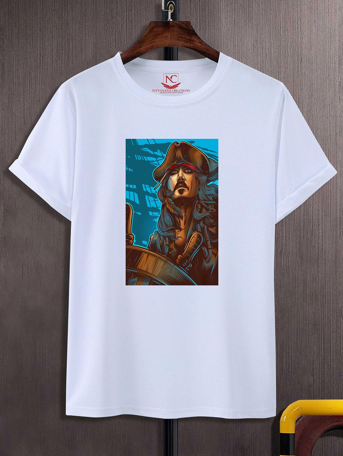 unisex white graphic printed t-shirt - 20825126 -  Zoom Image - 0