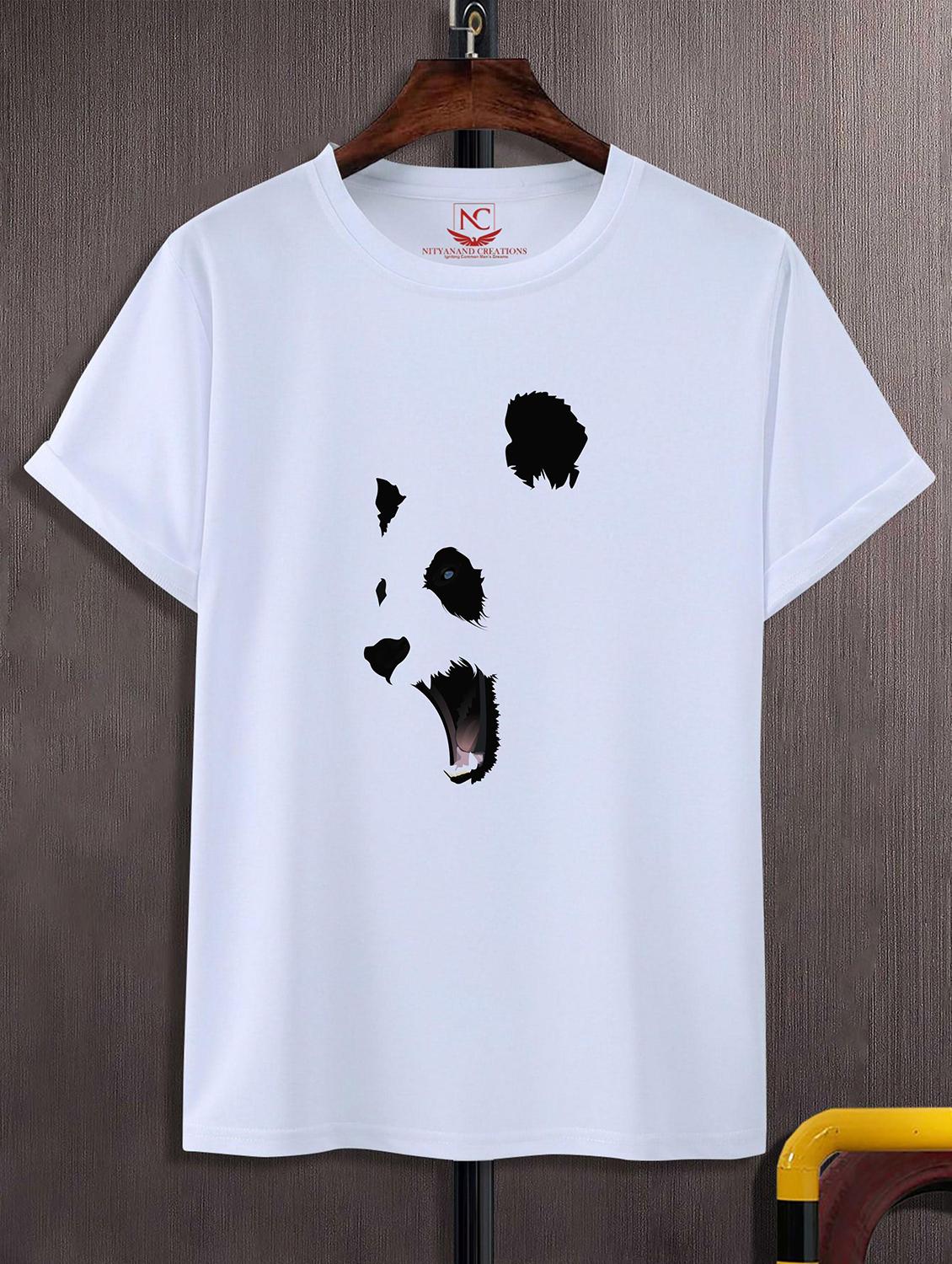 unisex white graphic printed t-shirt - 20825128 -  Zoom Image - 0