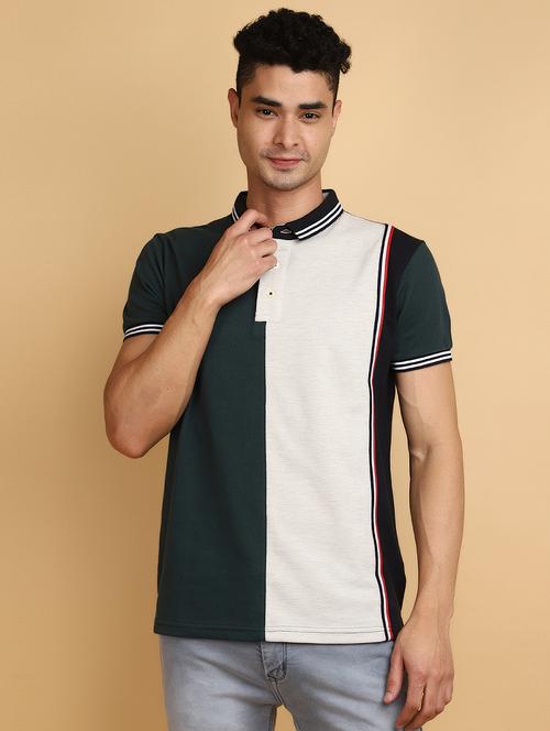 green cotton t-shirt - 20825612 - Standard Image - 0