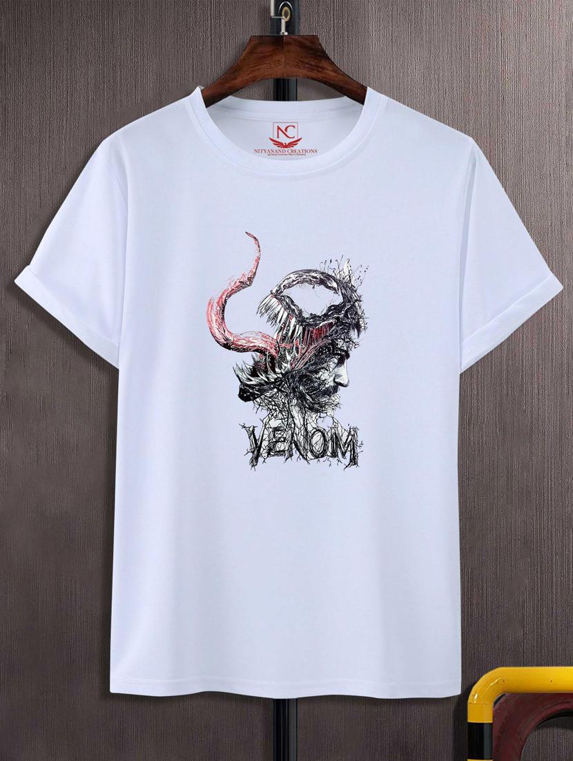 graphic printed round neck unisex t-shirt - 20827776 - Zoom Image - 0