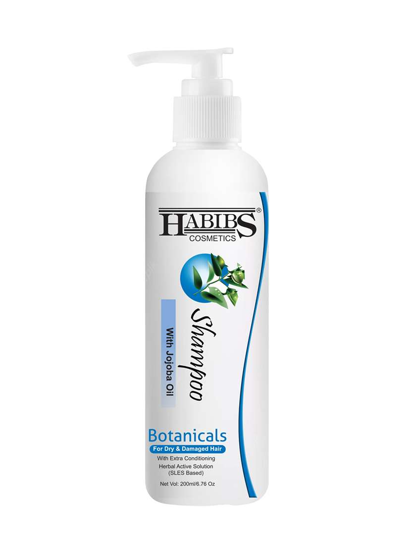 habibs professional hair shampoo with jojoba oil botanicals for anti hair fall shampoo intensive hair growth therapy
