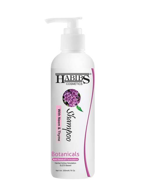 habibs professional anti-dandruff shampoo reduction in flaking, itching, & dry scalp with neem tulsi & thyme - 20829594 - Standard Image - 0