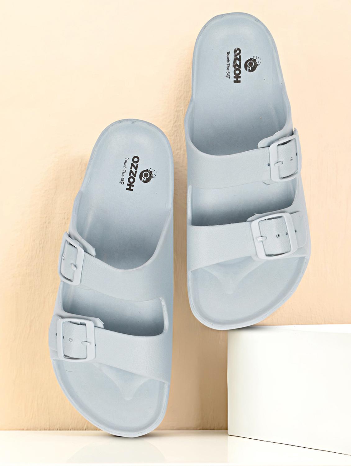 grey eva slides flip flops - 20830714 - Zoom Image - 0