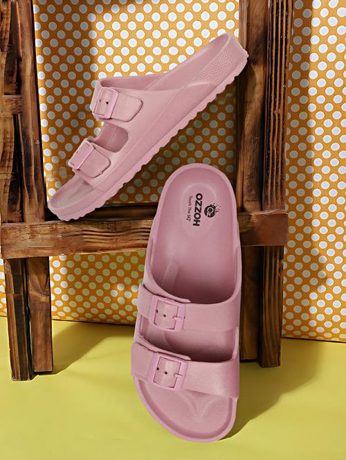 pink eva slides flip flops - 20830716 - Standard Image - 0