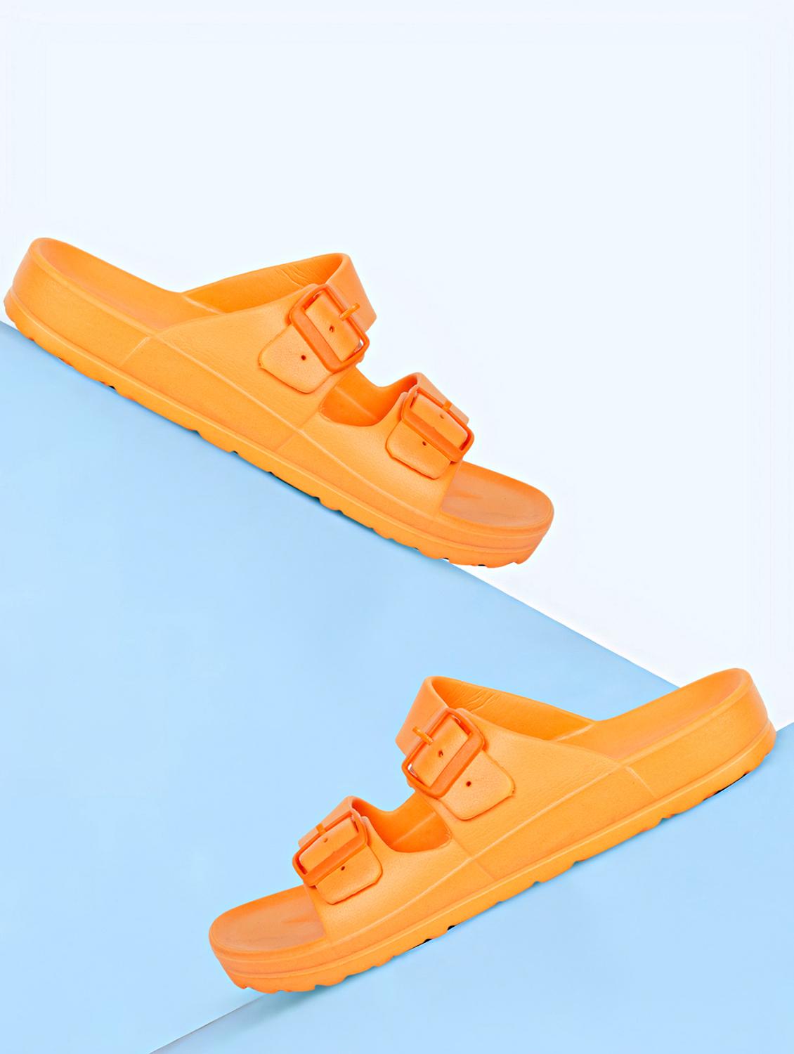 orange eva slip on flip flops - 20830718 - Zoom Image - 0