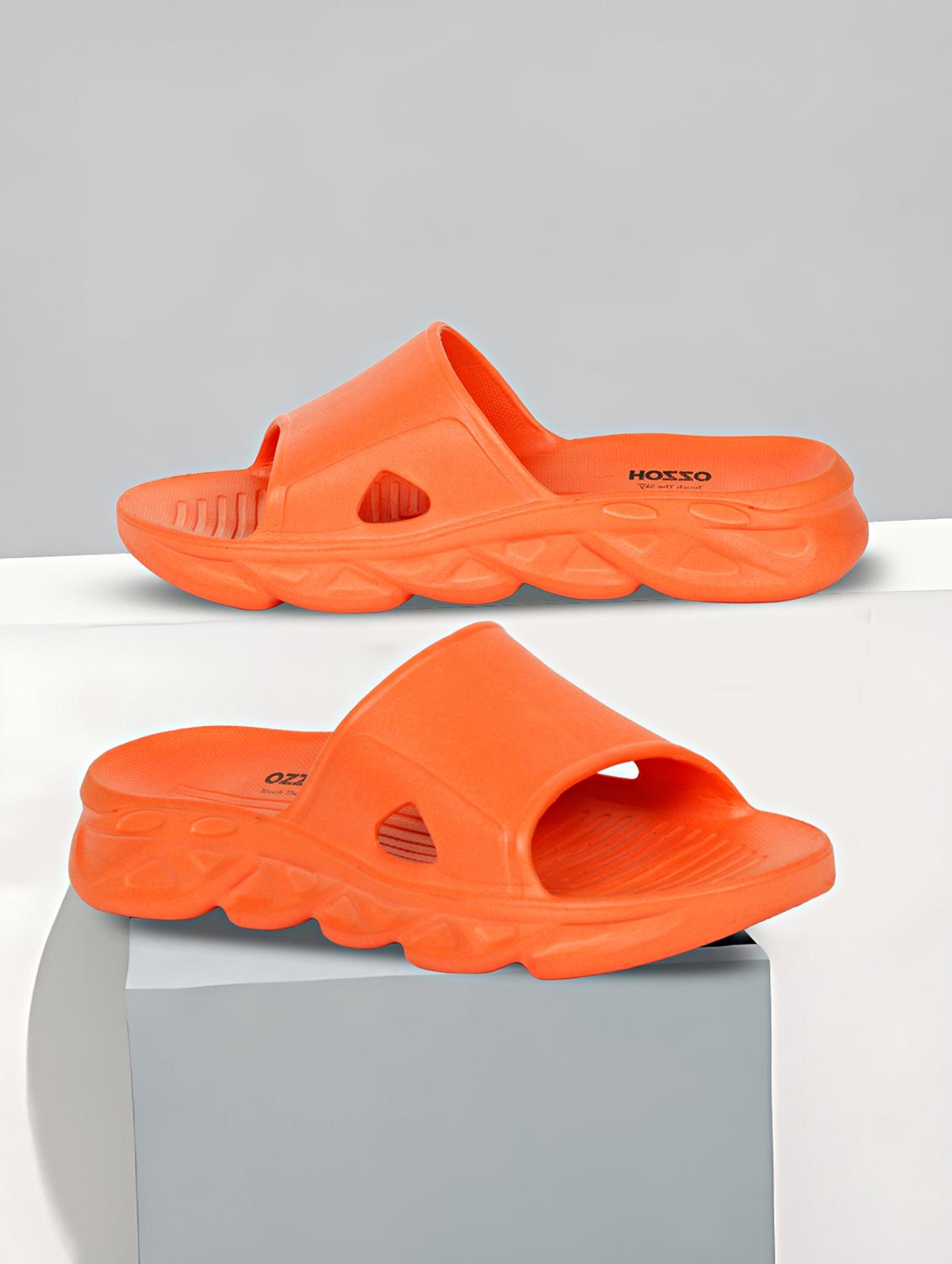 orange eva slip on flip flops - 20830723 -  Zoom Image - 0