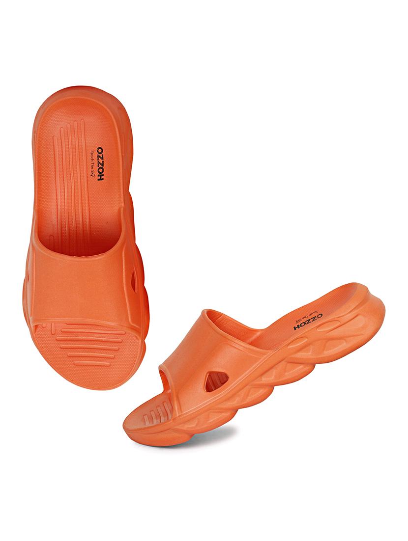 orange eva slip on flip flops - 20830723 - Standard Image - 3