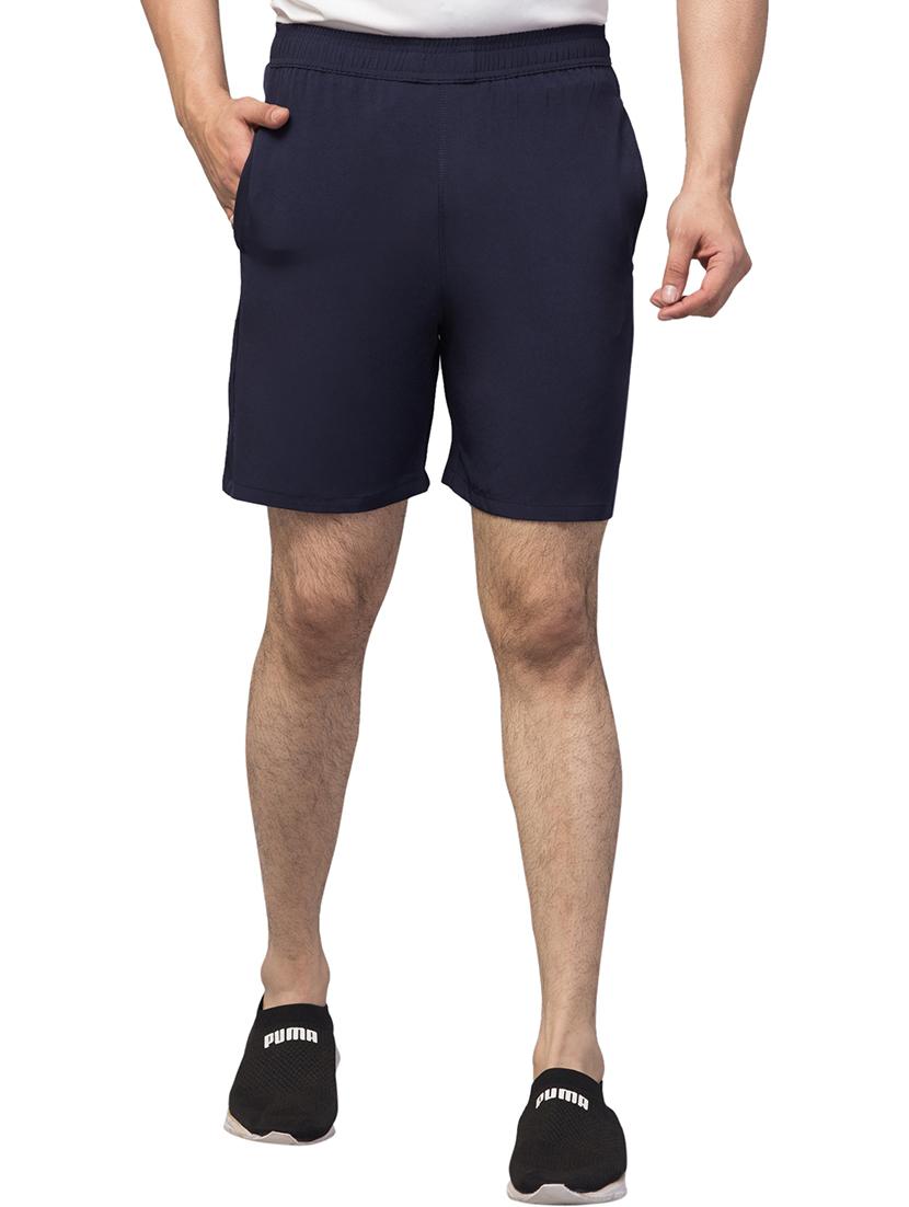 men mid rise solid shorts - 20830739 -  Zoom Image - 0