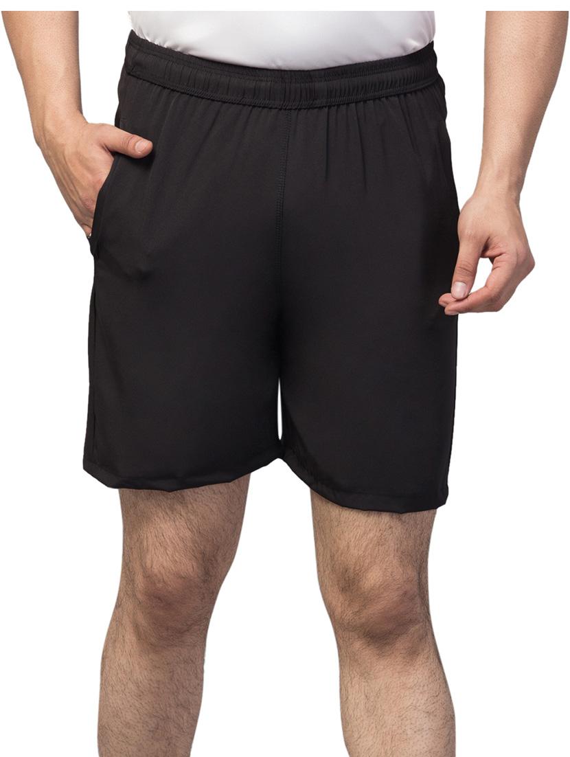 men mid rise solid shorts - 20830741 - Zoom Image - 0