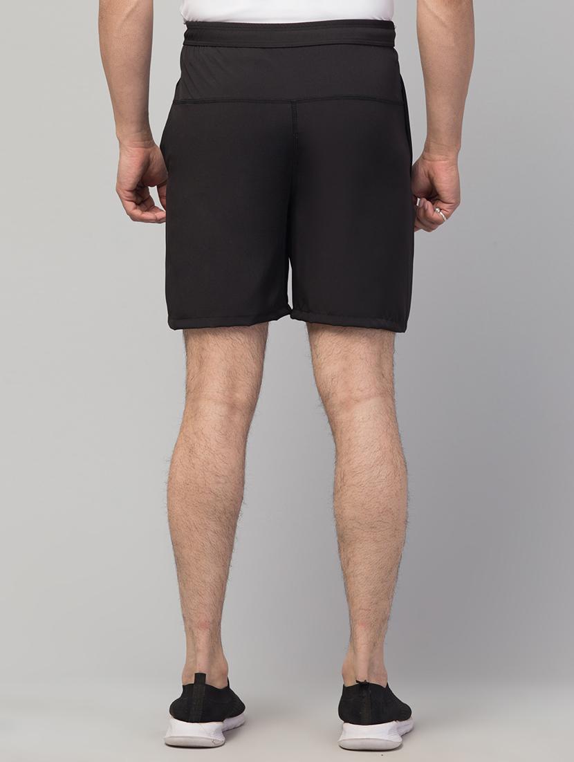 men mid rise solid shorts - 20830741 - Standard Image - 3