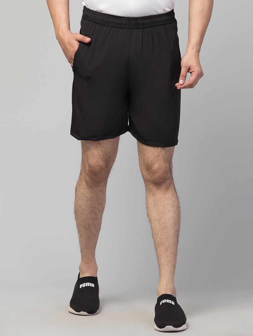 men mid rise solid shorts - 20830742 - Zoom Image - 0