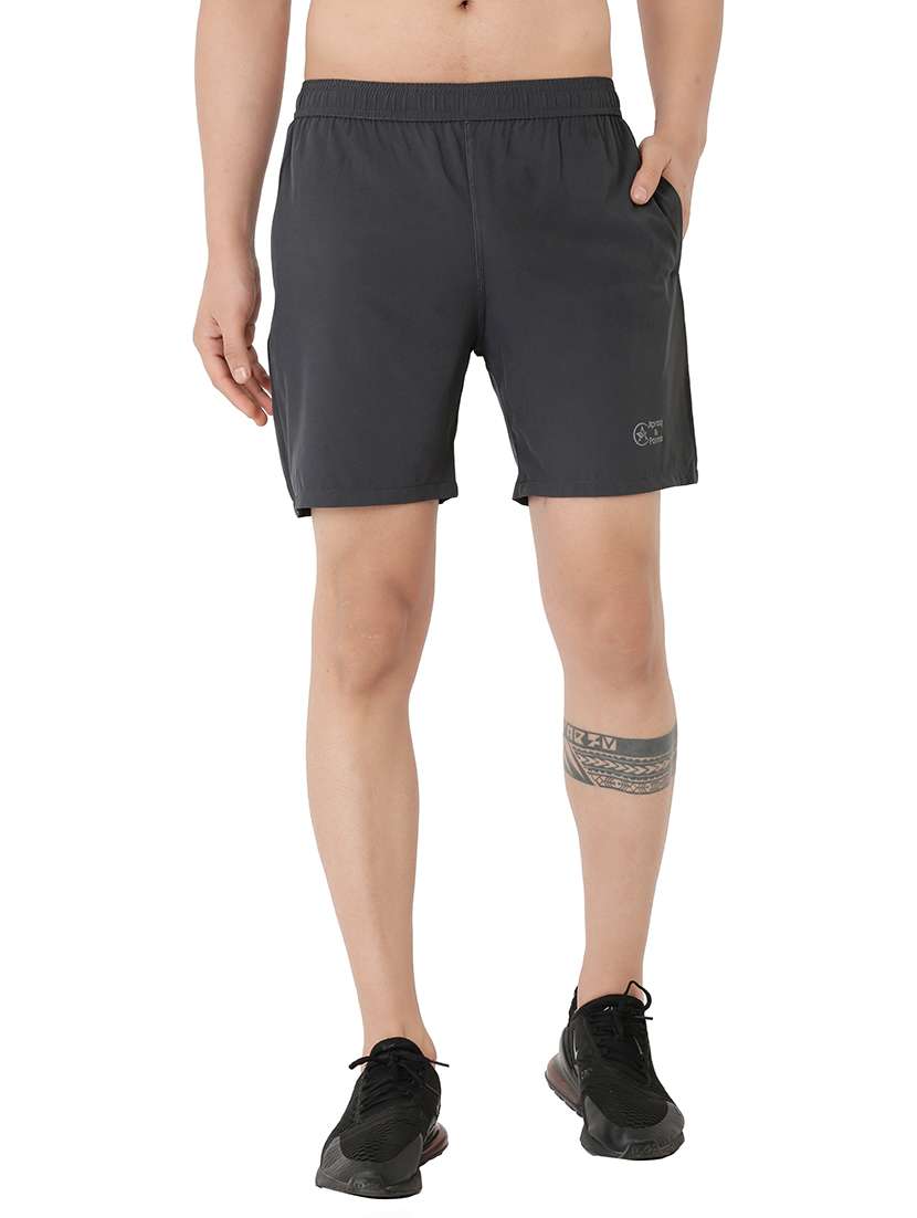 men mid rise placement printed shorts - 20830745 -  Zoom Image - 0
