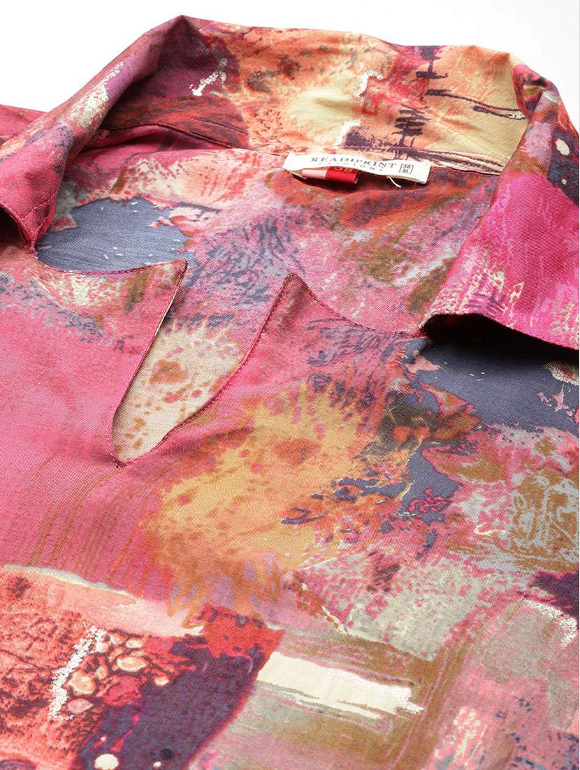 women printed kurta pant set - 20831186 -  Standard Image - 5