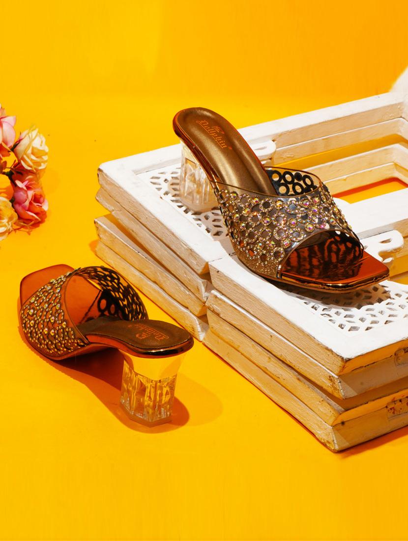 women slip on block heel sandal - 20831295 - Zoom Image - 0