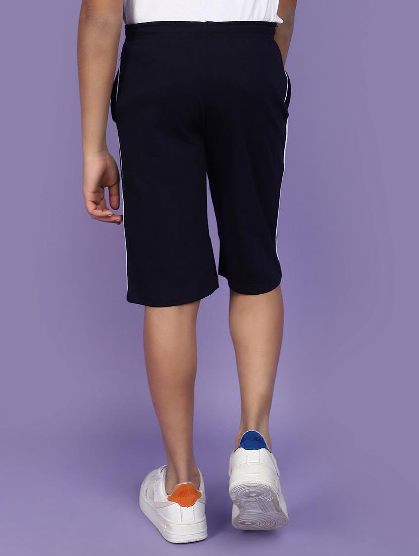navy blue side taped three fourth - 20831438 - Standard Image - 3