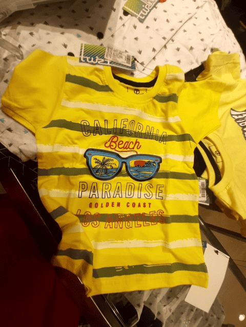 yellow cotton single jersey tshirt - 20831500 - Standard Image - 0