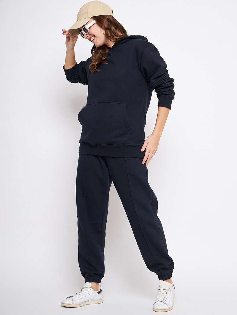 navy blue fleece sweatshirt - 20832101 -  Standard Image - 3