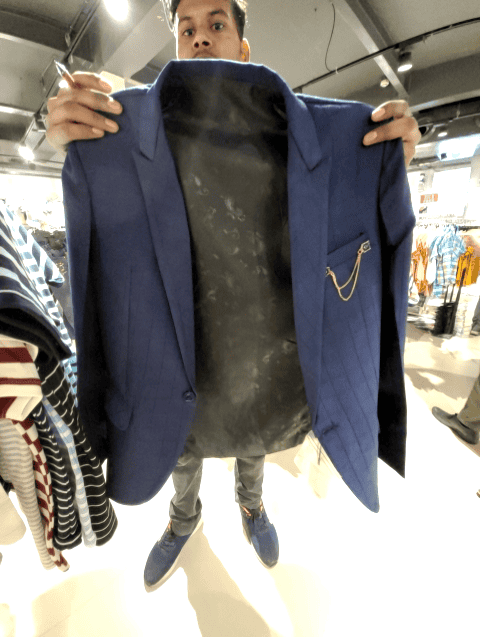 teal terry rayon jackets & coat - 20836576 - Standard Image - 0