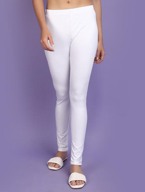 women solid full length legging - 20836593 - Standard Image - 0