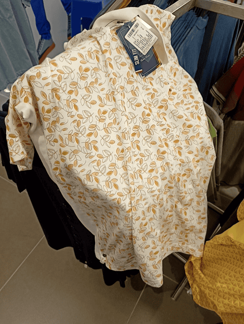 off white poly cotton tshirt - 20836627 - Zoom Image - 0