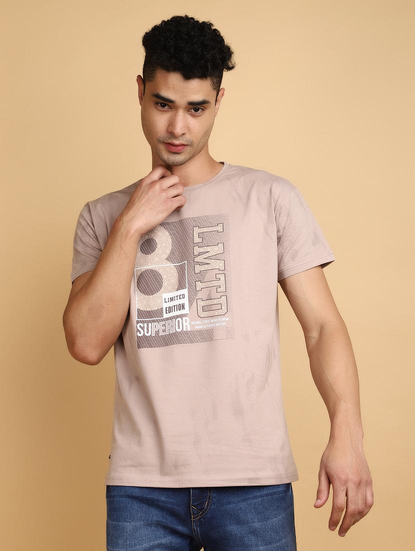 men round neck short sleeves t-shirt - 20836692 - Zoom Image - 0