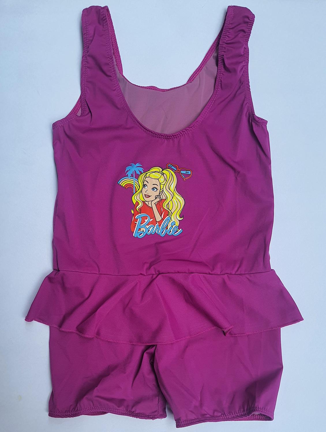 purple front print functional swimsuit - 20837360 -  Zoom Image - 0
