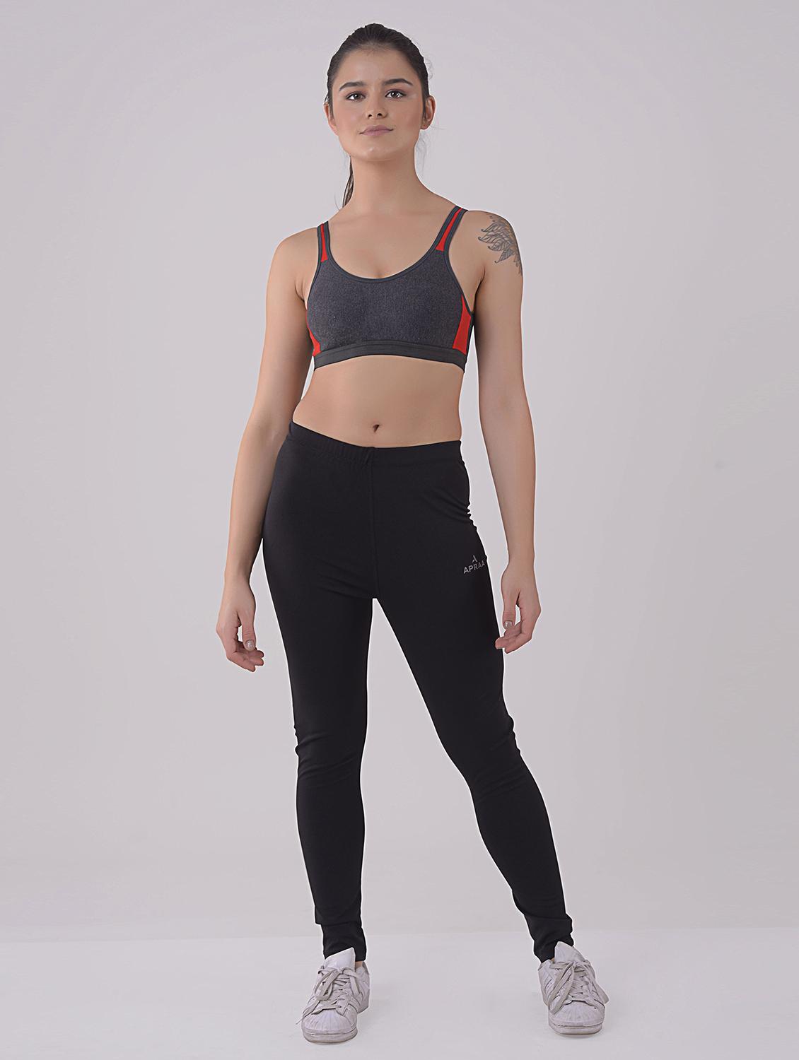 women color block sports bra - 20838719 - Standard Image - 3