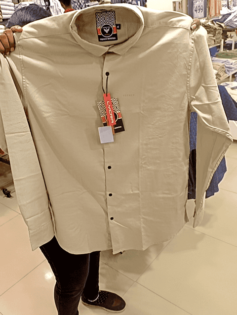 assorted dobby casual shirt - 20839450 -  Standard Image - 0