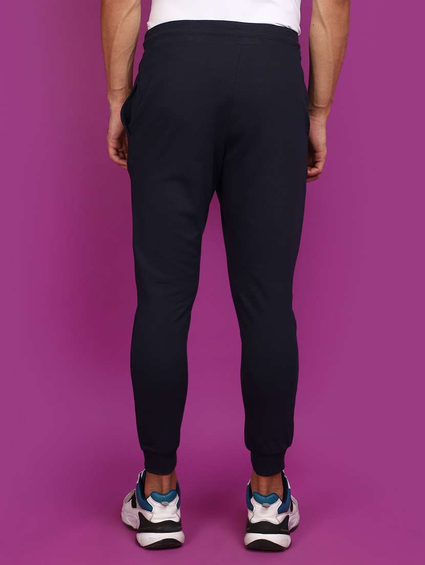men solid mid rise full length jogger - 20839463 -  Standard Image - 3