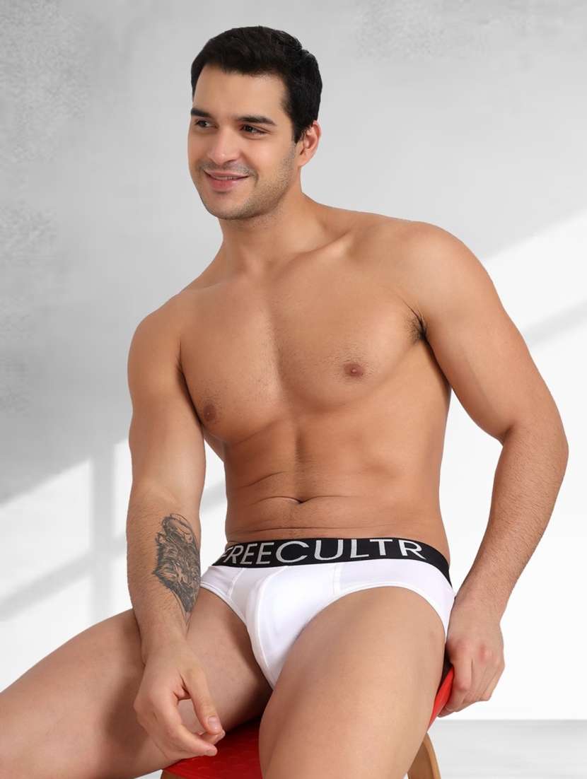 men pack of 2 pure cotton hipster briefs - 20839986 -  Standard Image - 5