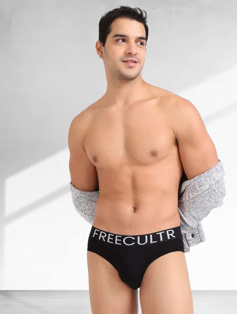 men pack of 2 pure cotton hipster briefs - 20839987 -  Standard Image - 5