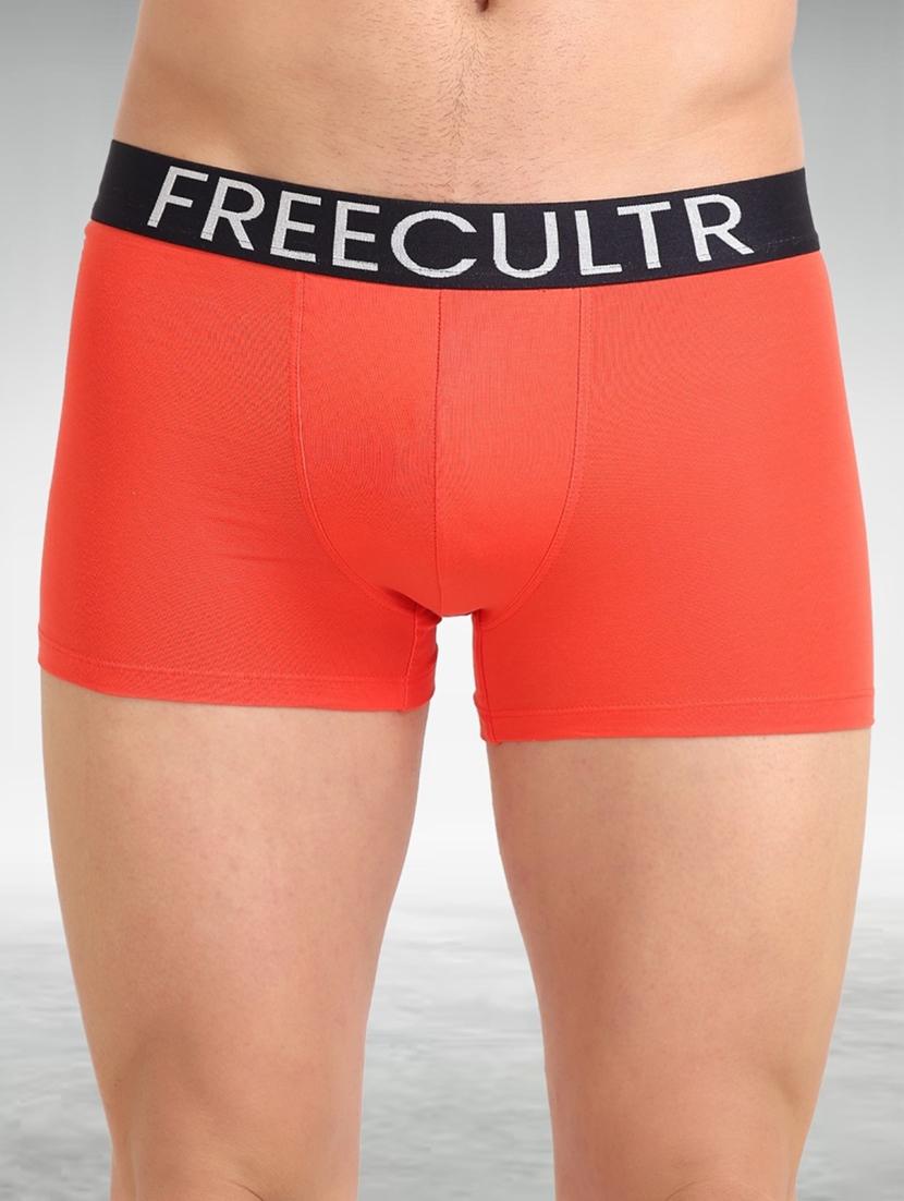 orange pure cotton trunks - 20839994 - Zoom Image - 0