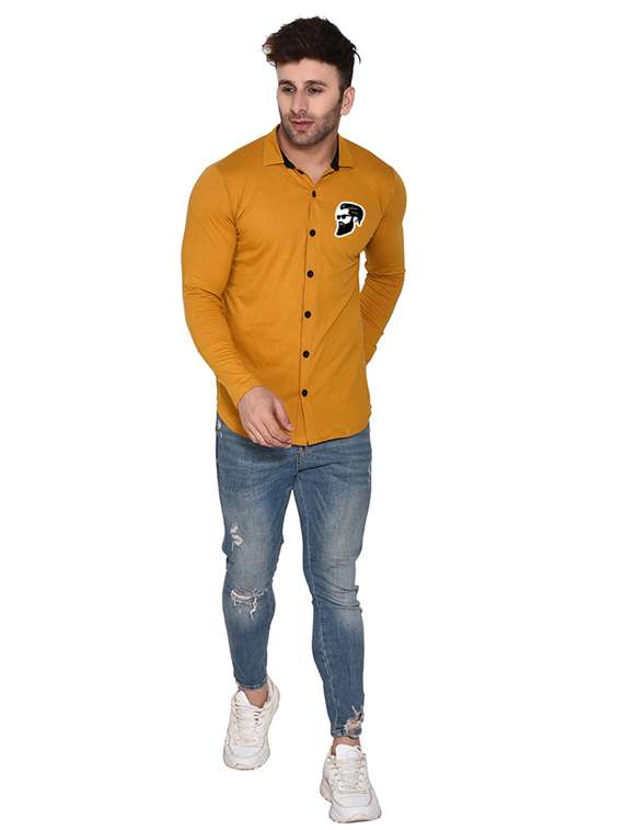 men collared neck casual shirt - 20840708 -  Standard Image - 3