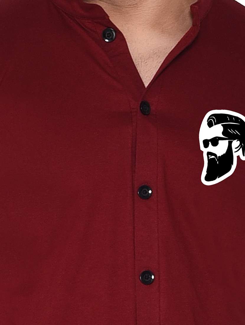 men color block cotton casual shirt - 20840757 -  Standard Image - 5