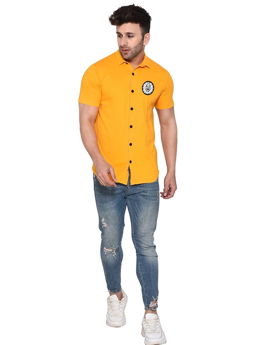 men collared neck casual shirt - 20840835 -  Standard Image - 3