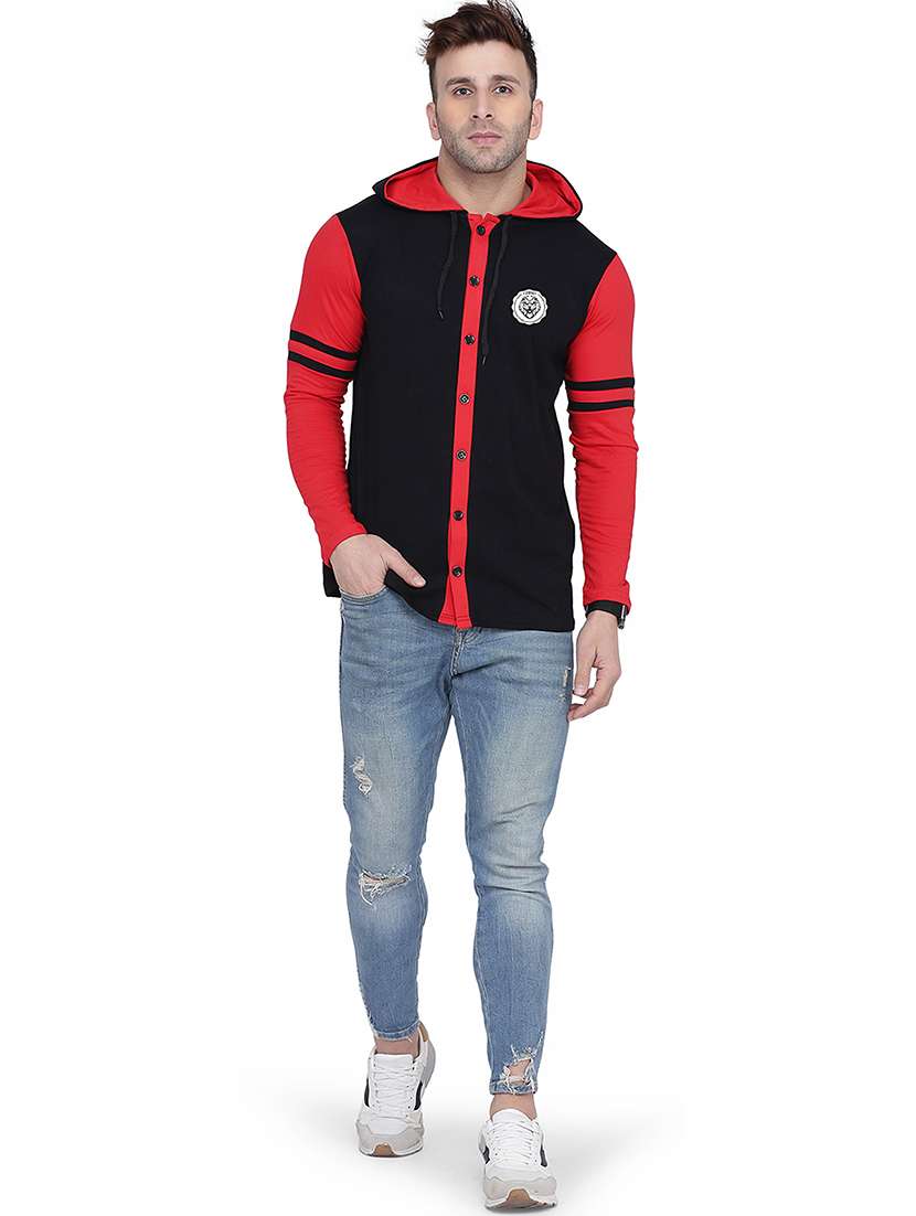 multi colored cotton blend casual shirt - 20841058 -  Standard Image - 3