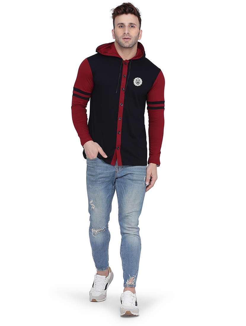 multi colored cotton blend casual shirt - 20841059 -  Standard Image - 3