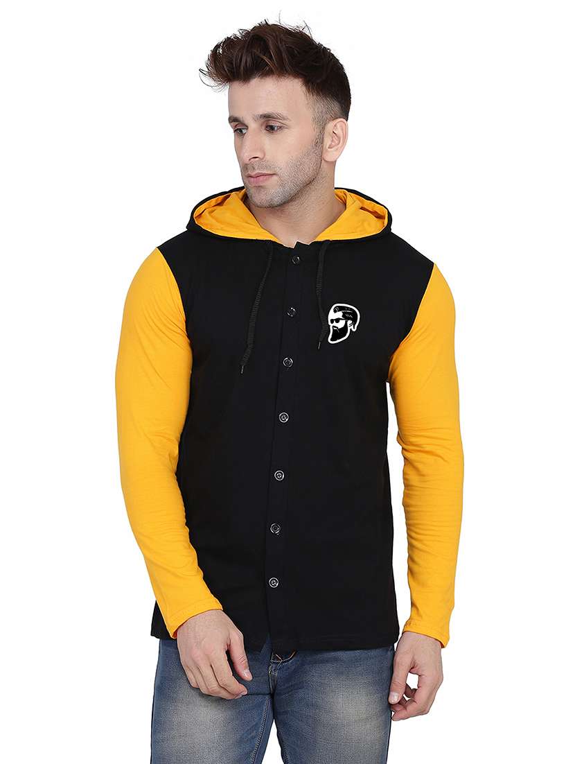 multi colored cotton blend casual shirt