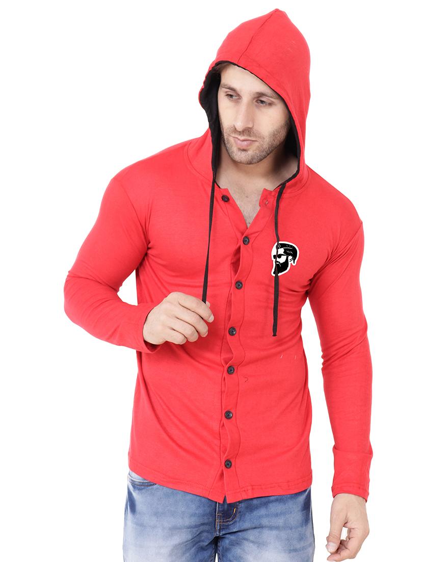 men red long sleeves casual shirt - 20841134 - Zoom Image - 0