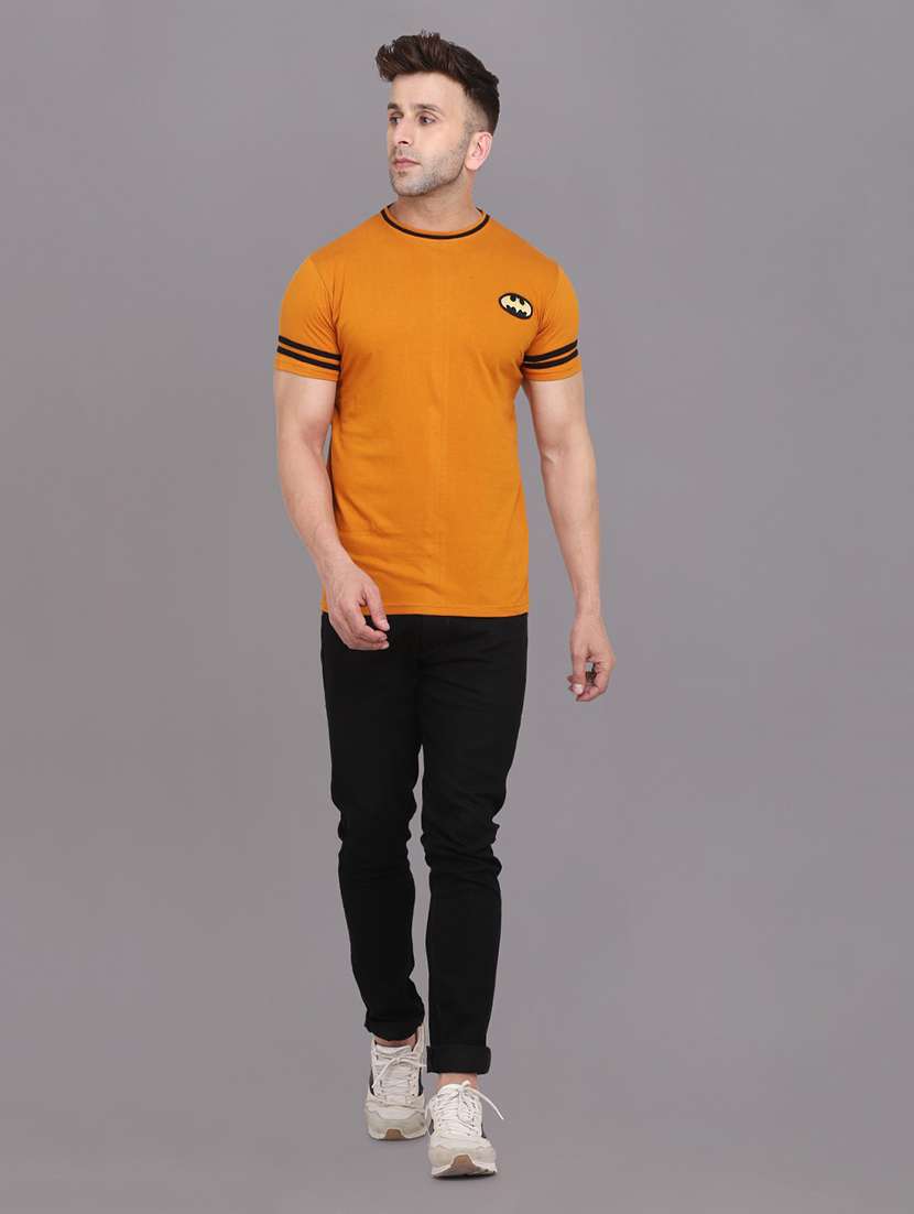 men taped short sleeve t-shirt - 20841314 -  Standard Image - 3