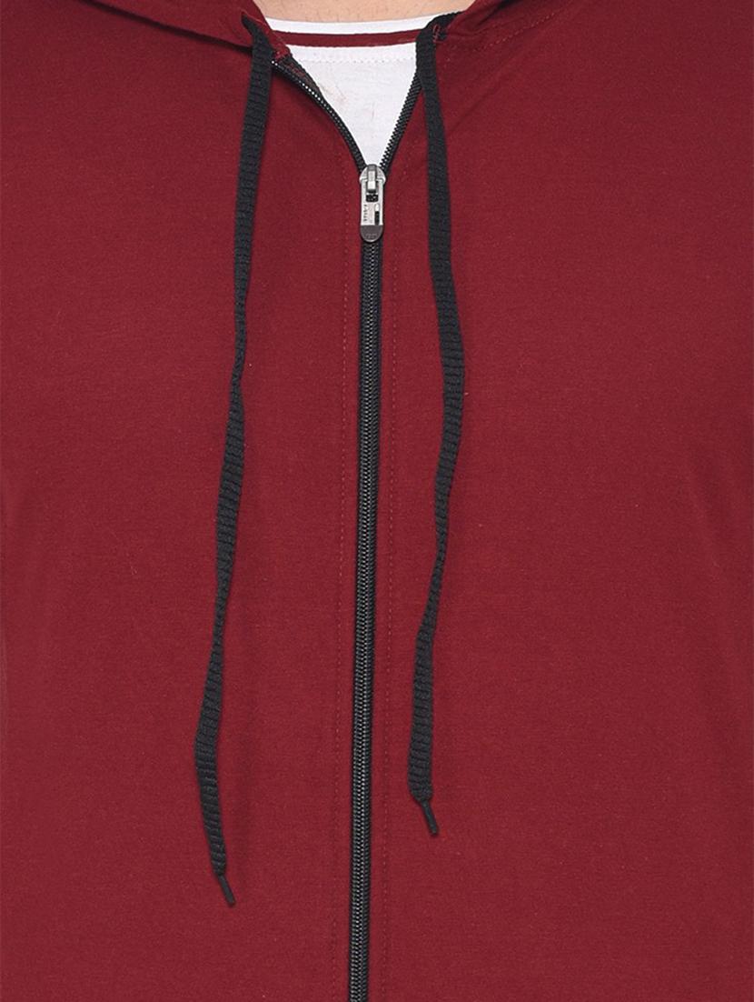 hooded neck color block t-shirt - 20841321 - Standard Image - 3