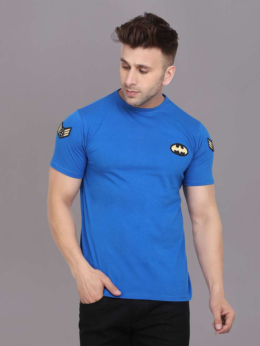 round neck solid t-shirt 
